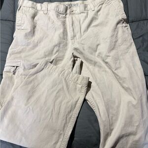 DOCKERS D3 CLASSIC CARGO PANTS BEIGE MEN'S SIZE 42/30